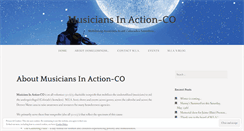 Desktop Screenshot of musiciansinaction.org